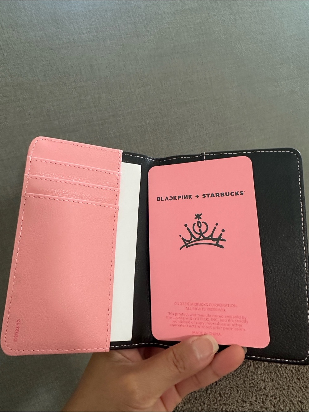 Starbucks BLACKPINK  Passport Holder Wallet - Picture 6 of 6